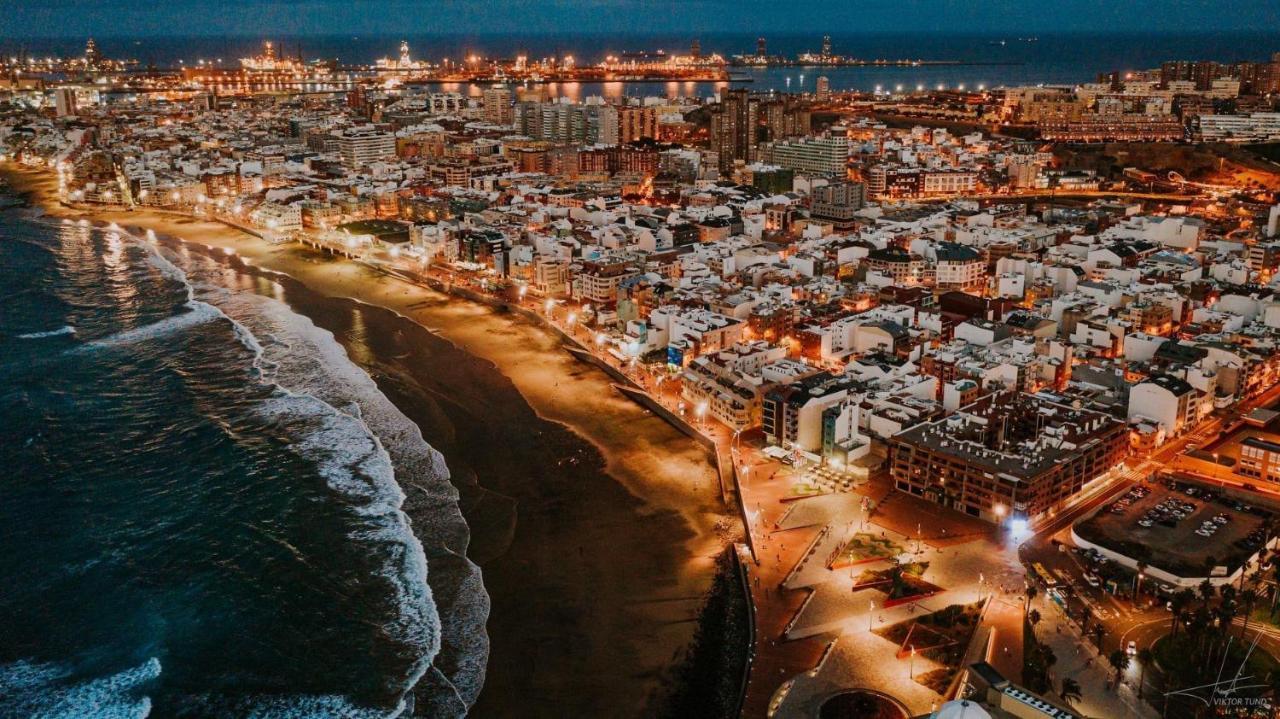 Upscale***Las Canteras Beach***Balcony Apartman Las Palmas de Gran Canaria Kültér fotó