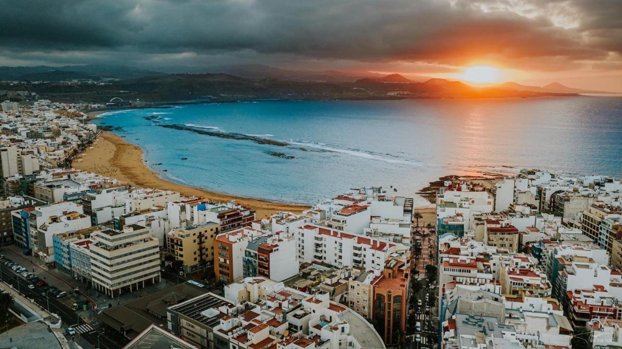 Upscale***Las Canteras Beach***Balcony Apartman Las Palmas de Gran Canaria Kültér fotó