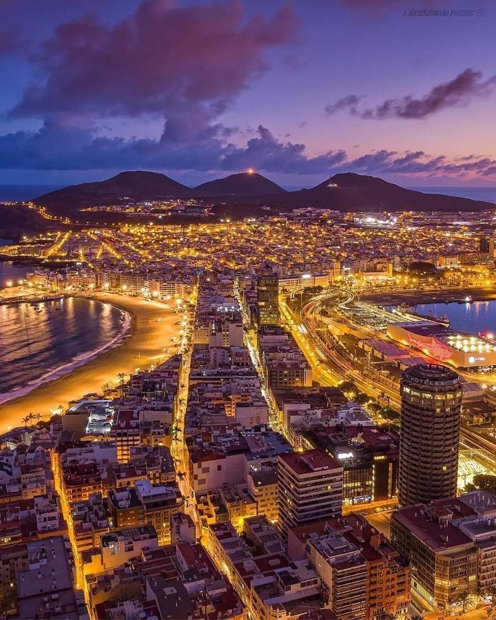Upscale***Las Canteras Beach***Balcony Apartman Las Palmas de Gran Canaria Kültér fotó