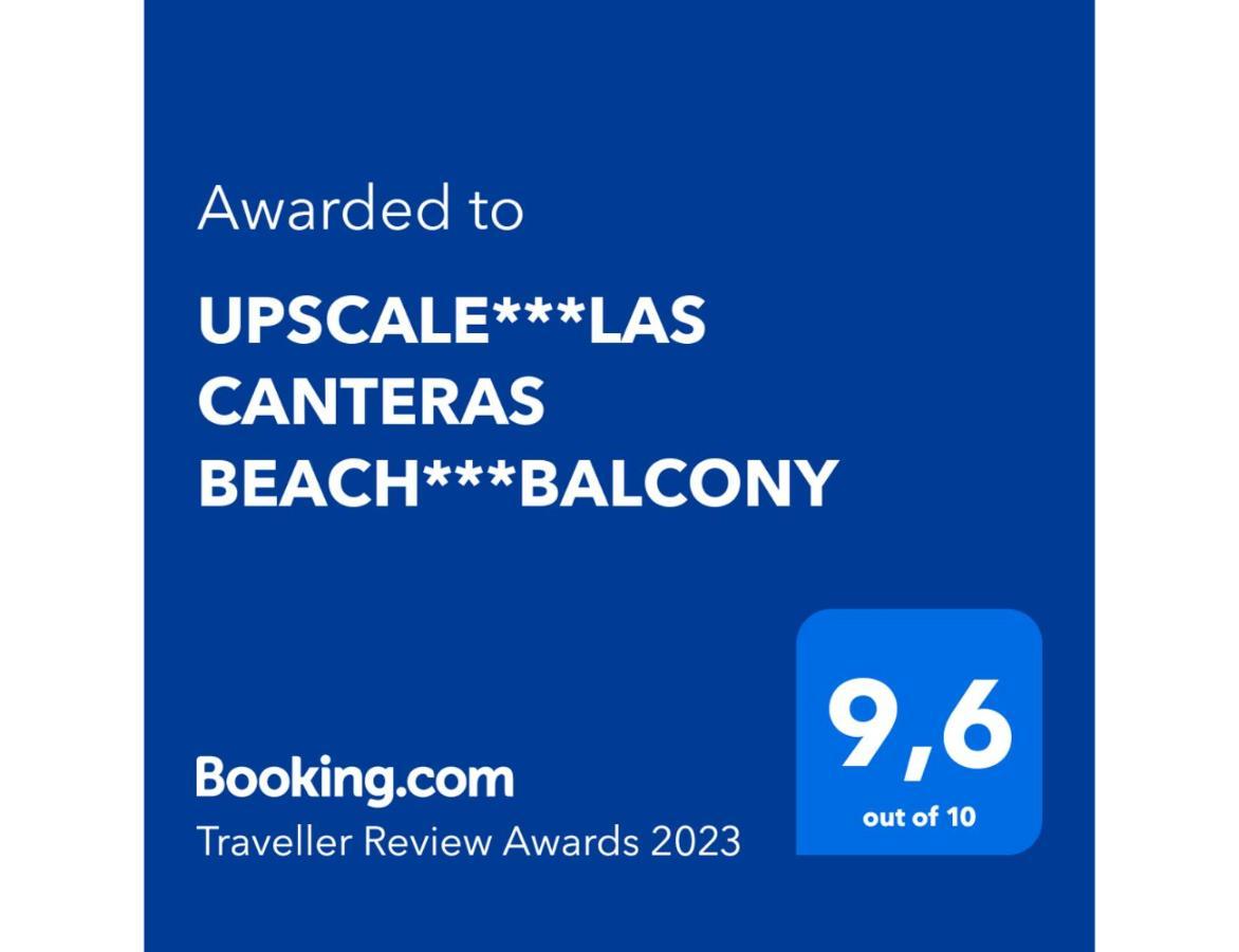 Upscale***Las Canteras Beach***Balcony Apartman Las Palmas de Gran Canaria Kültér fotó